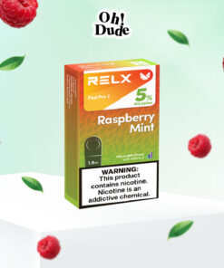 RELX Infinity Pod Nic 50 Raspberry Mint - พอดอินฟินิตี้ ราสเบอร์รี่มิ้นท์ นิค5